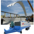 ABM k q span SX-1000-610 hydraulic curved roof zinc-coating steel storage building machinery arch roof building machine